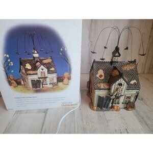 Dept 56 55055 Creepy Creek Carriage House snow village Halloween